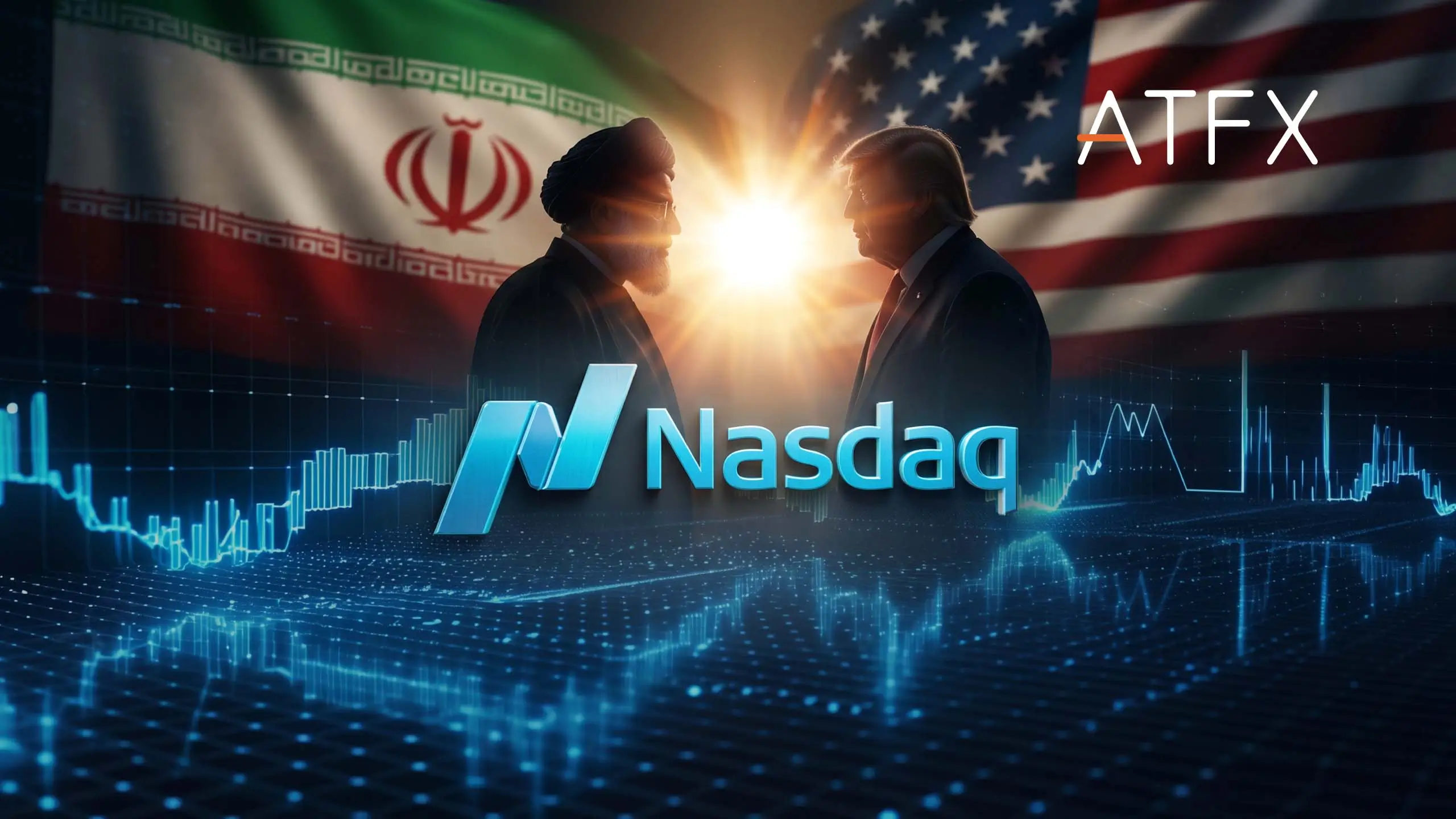 NASDAQ Hits Fresh Record as US-Iran Deal Hopes Lift Sentiment